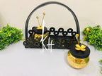 Platter Dry fruit/Snack Set (Mix Metal)