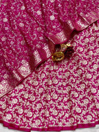 Benarsi Khinkhwab with Georgette Dupatta