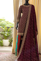 Chinnon Shirt Skirt Dupatta