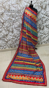 Traditional Chinnon Uppada Silk Dupattas