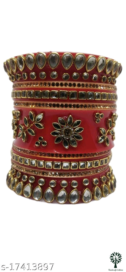 Feminine Fusion Bangles(Bridal Bangles)