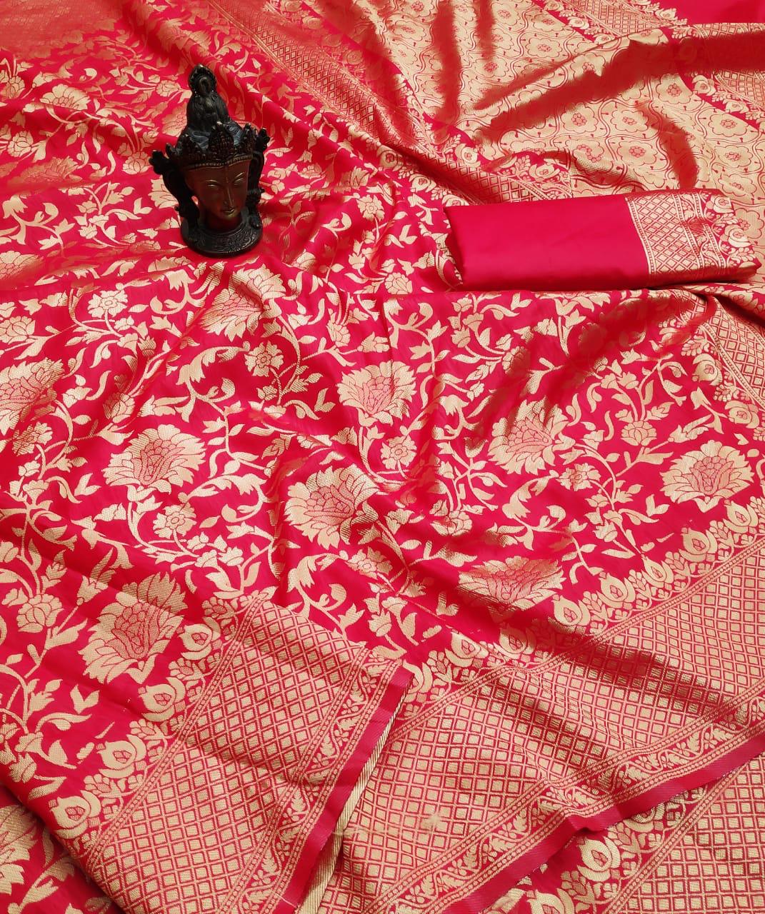 Lichi Silk Saree