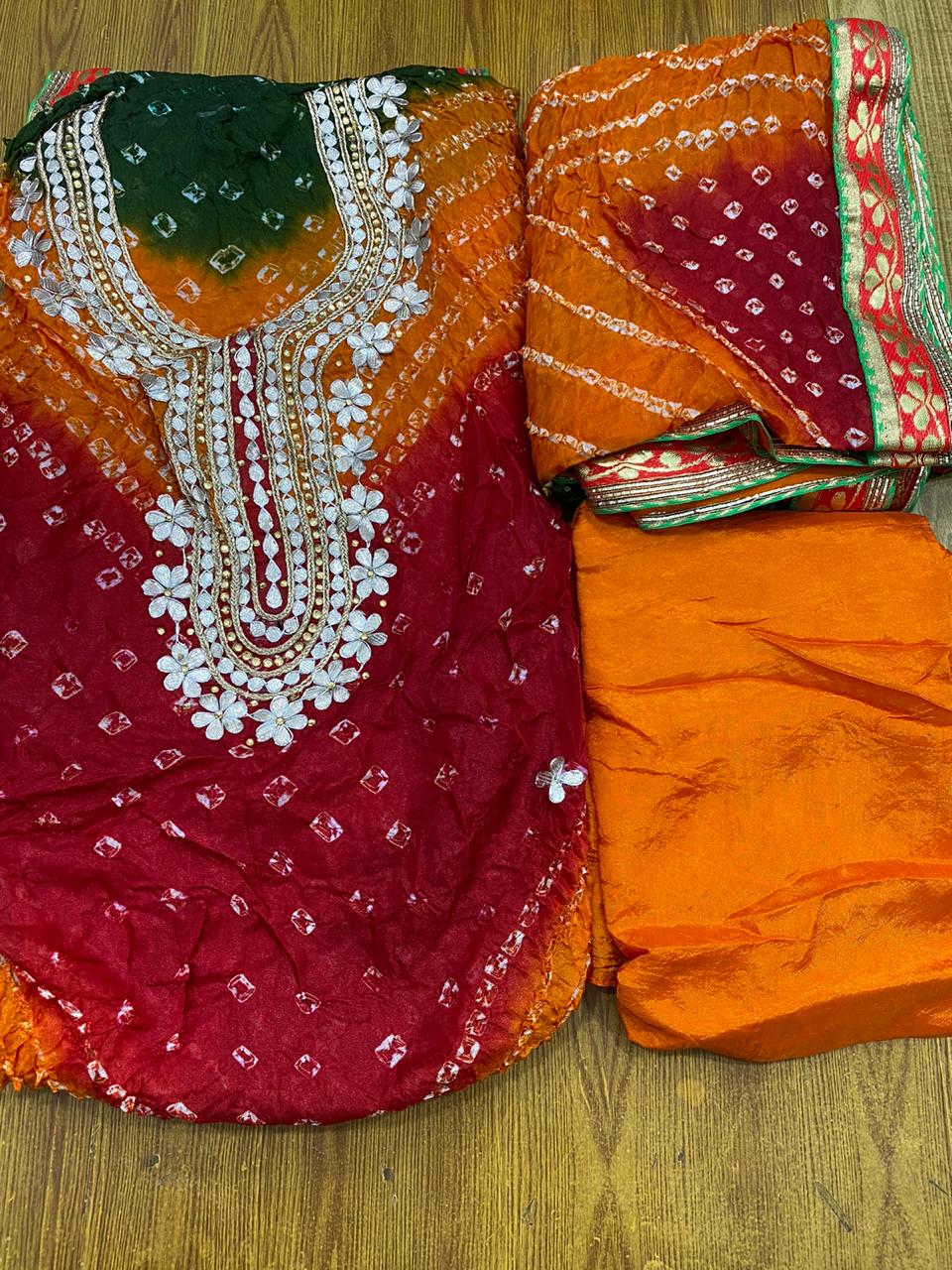 Beautiful Festive Bandhani Suits