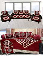 Elite Attractive Diwan Sets and Sofa Covers Combo Vol 1 M8