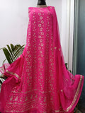 Viscose Georgette Gorgeous Chikankari Kurta n Dupatta Set