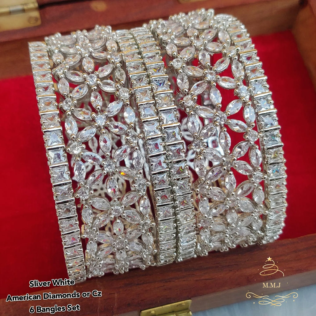 American Diamond Bangles
