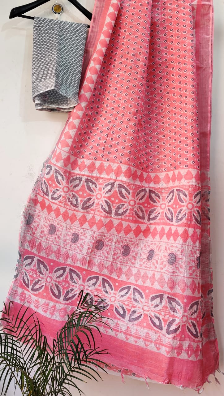 Mix-up collection Bagru Sarees