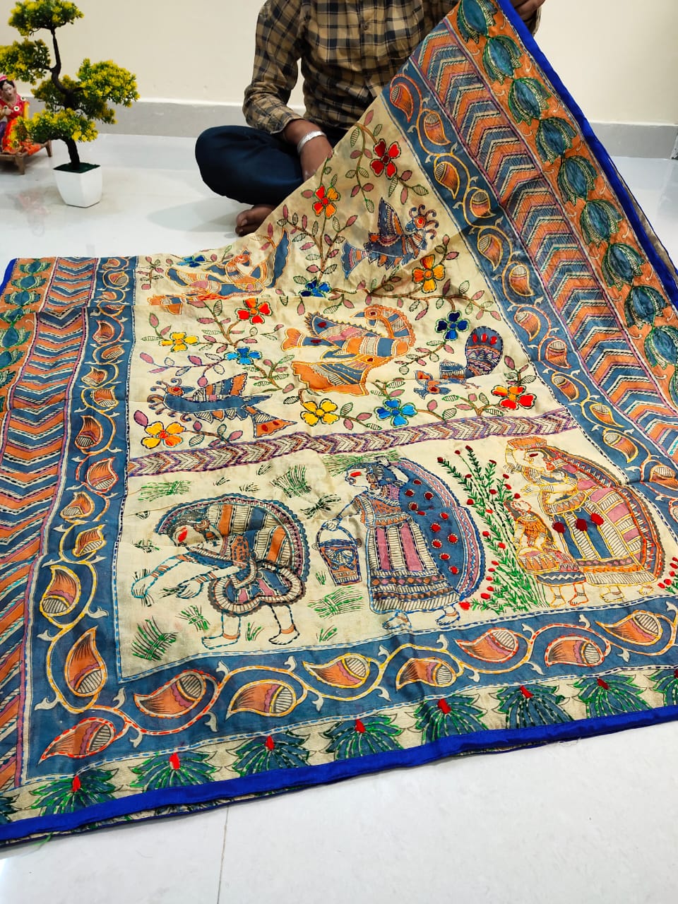 Beautiful Kalamkari Dupattas