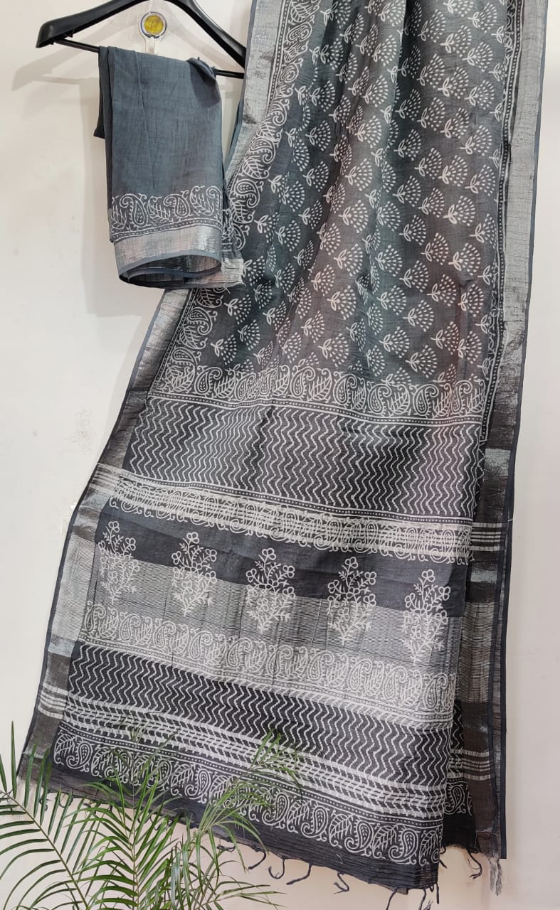 Mix-up collection Bagru Sarees