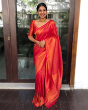 Load image into Gallery viewer, Devratna Red Saree