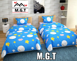 Single Bedsheets (2+2) (Toons collection)