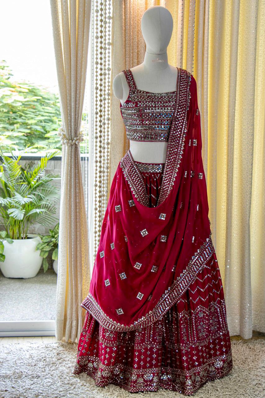 Chinnon Lehenga Choli