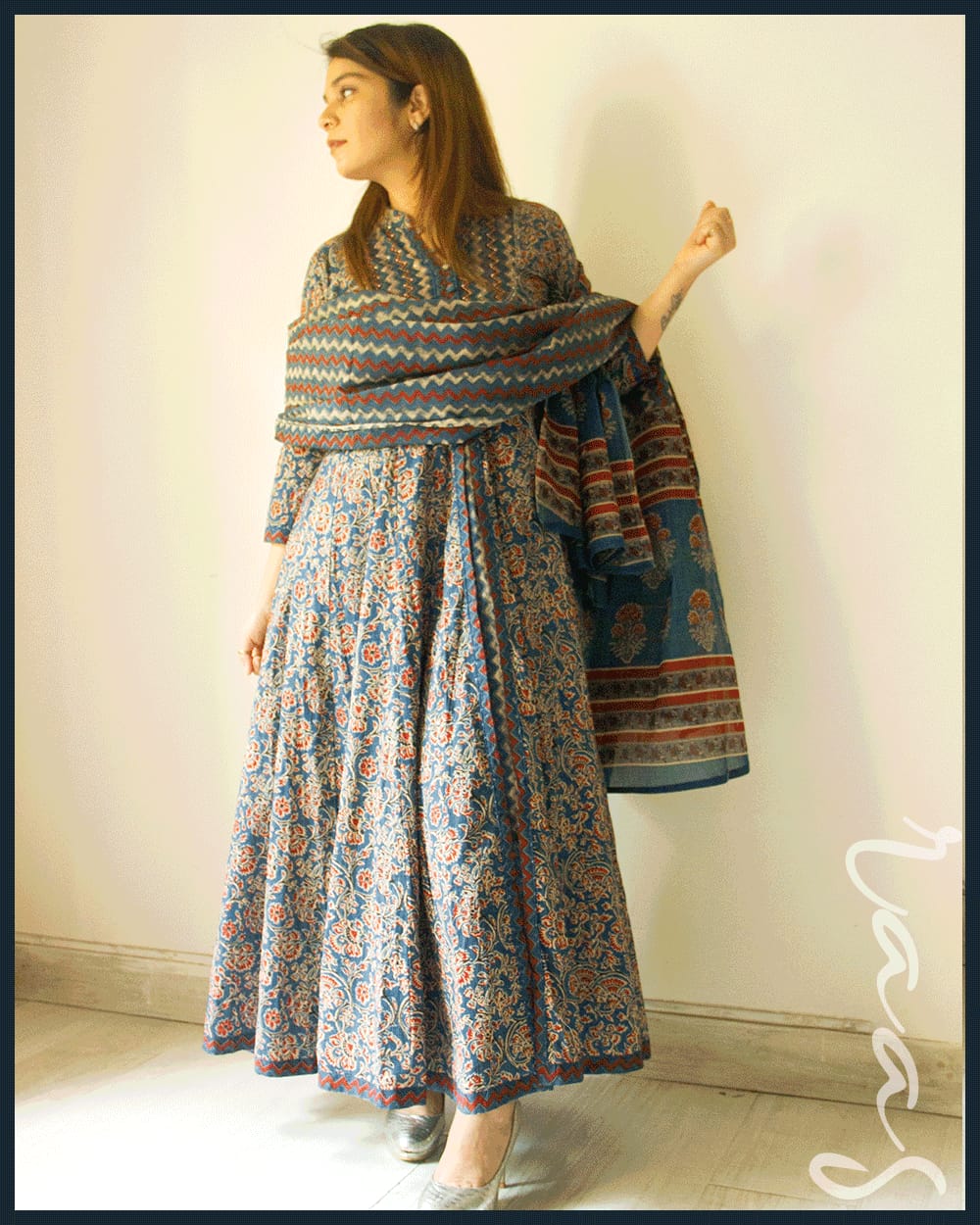 Cotton Double Layered Gown