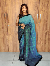 Load image into Gallery viewer, Sequins Ready-to-Wear Saree