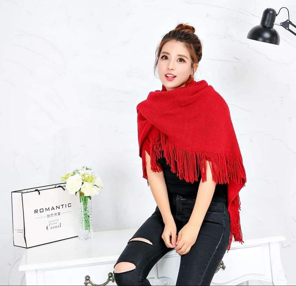 Winter Loose Cardigan/Shawl/Kimono/Poncho