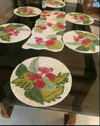 Beautiful Beaded Dining Mats