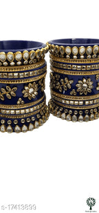 Feminine Fusion Bangles(Bridal Bangles)