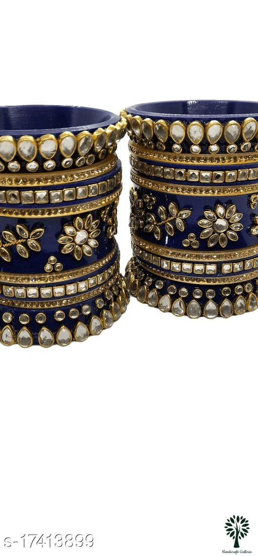 Feminine Fusion Bangles(Bridal Bangles)