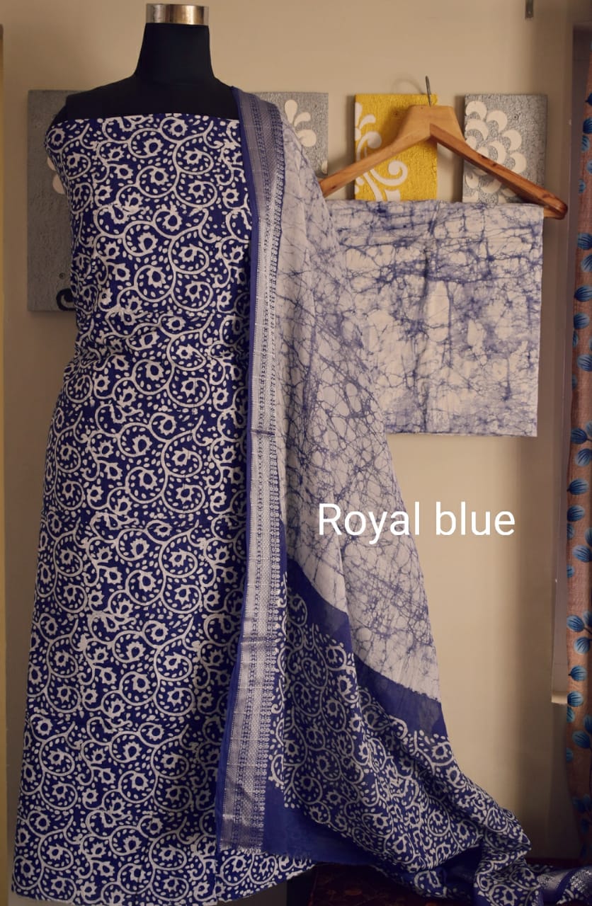 Real Wax Batik Cotton Suits