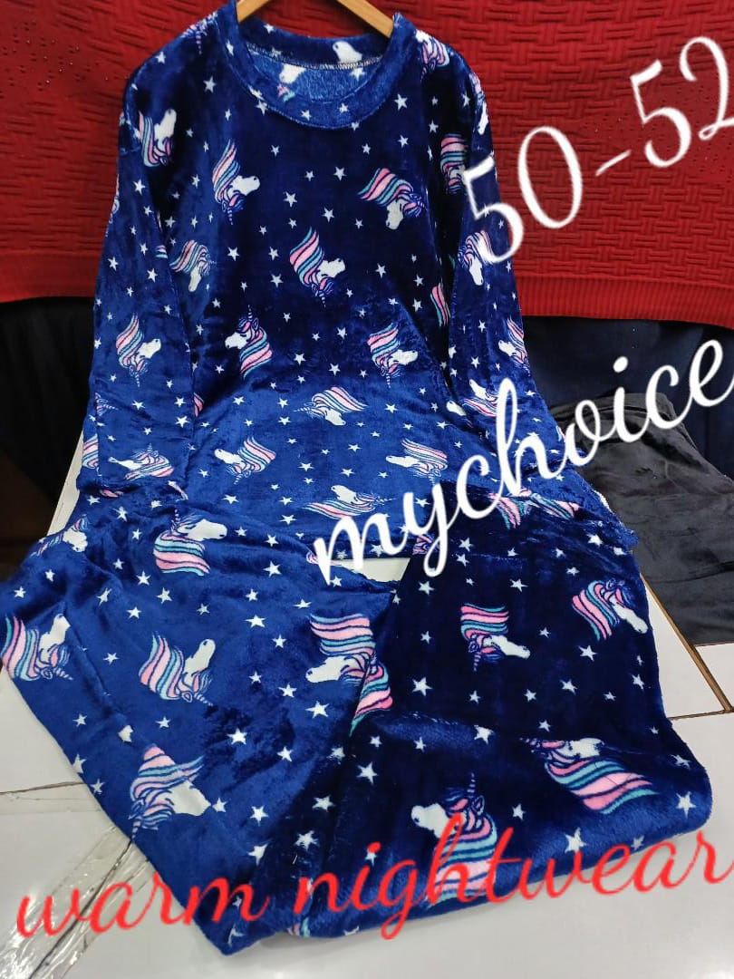 Plus Sized Warm Night Wear