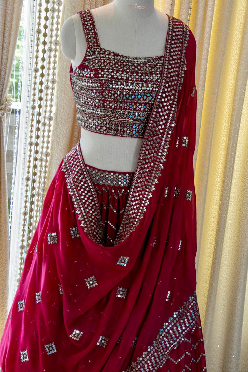 Chinnon Lehenga Choli