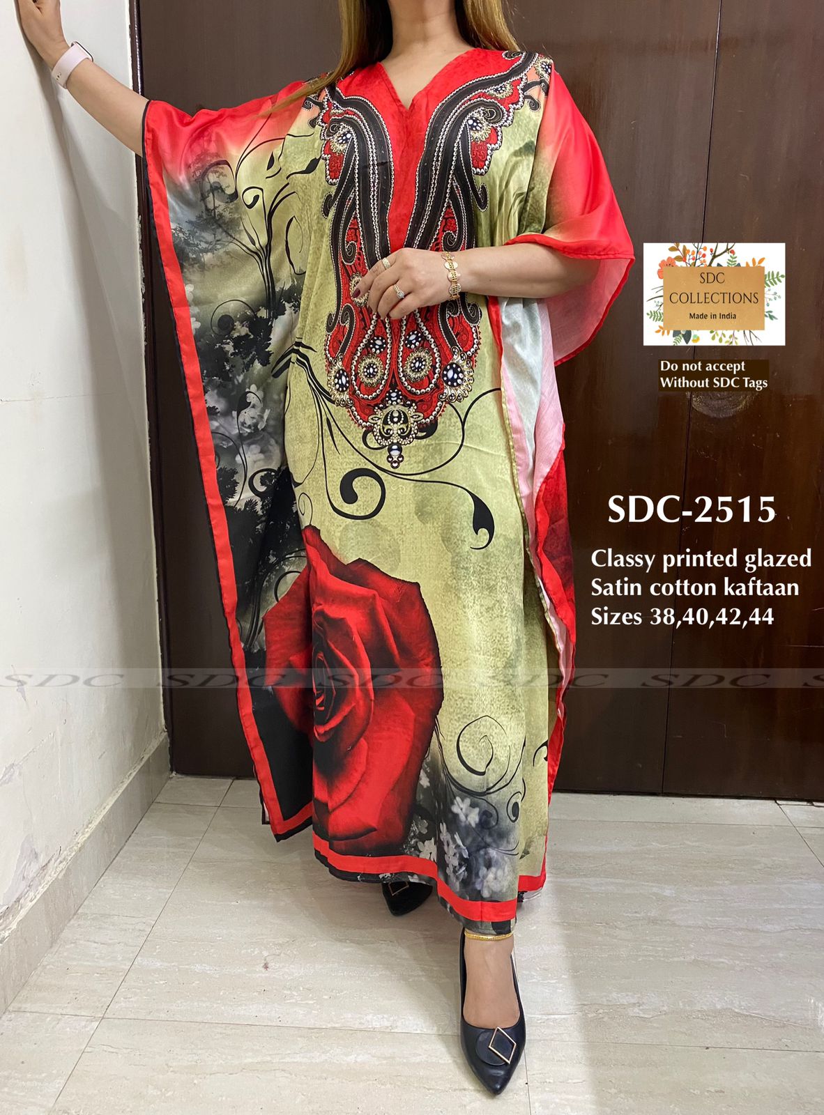 Satin Cotton Kaftans