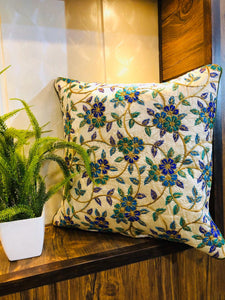 Cushion Covers with Silk Embroidery