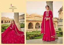 Load image into Gallery viewer, Georgette Embroidery Gown with Dupatta