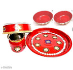 Pooja Thalis & Plates (Karwachauth)