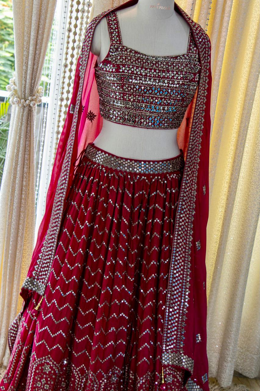 Chinnon Lehenga Choli