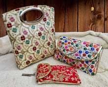 Load image into Gallery viewer, Ethnic Bags set of 3