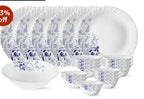 19 Pieces Larah Blue Eve Dinner Set