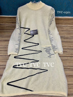Woolen One Piece dress