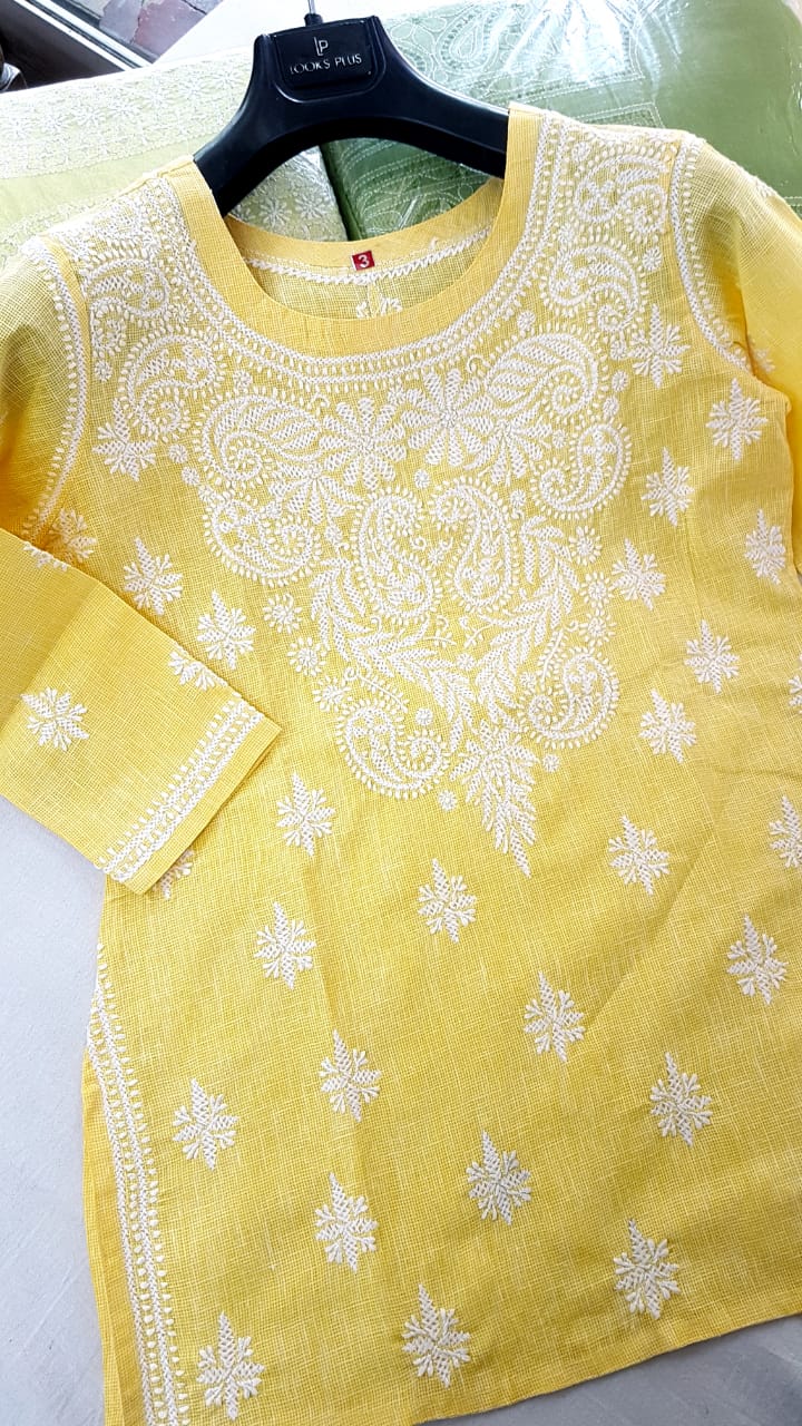 Chikankari Cotton tops