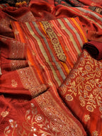 Dola Silk Benarsi with embroidery