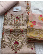 Embroidered Chanderi Suits