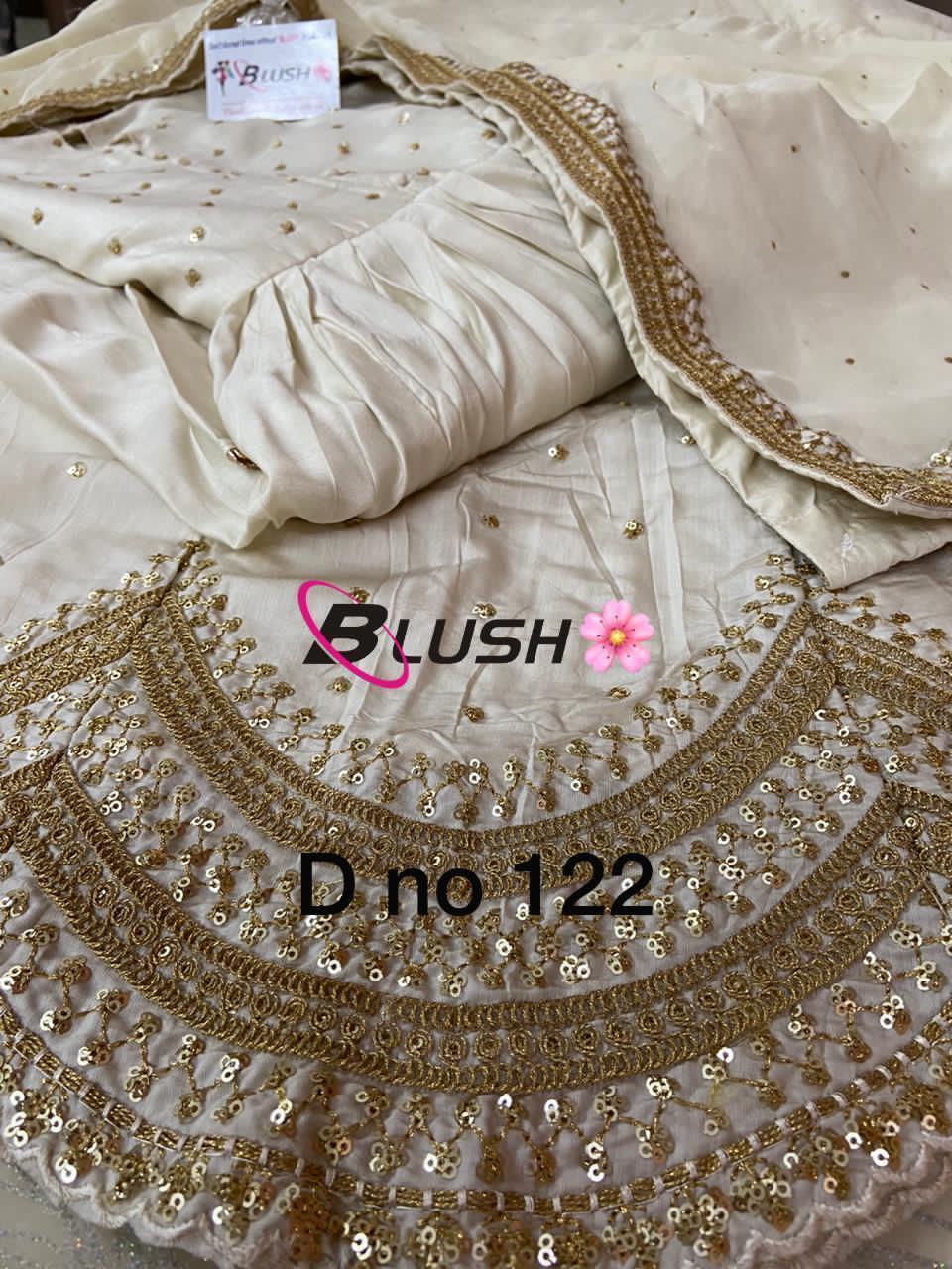 Muslin Cotton Stitched Kurta Skirt