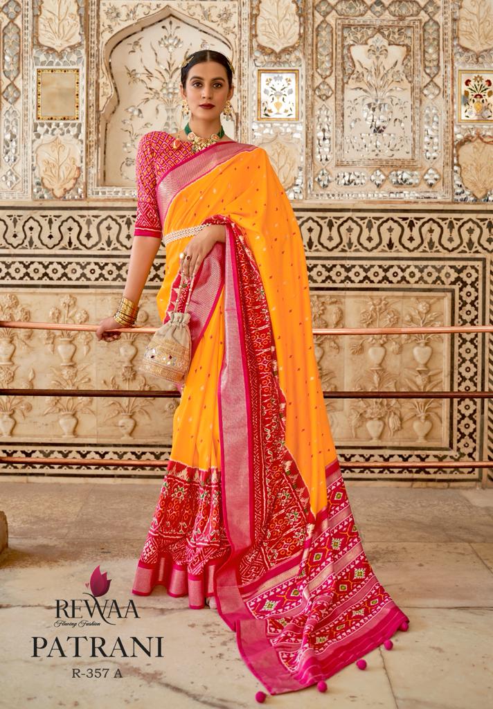 Patola Cotton Silk Saree