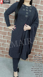 Premium Woolen/Velvet Kurti Pant Dupatta