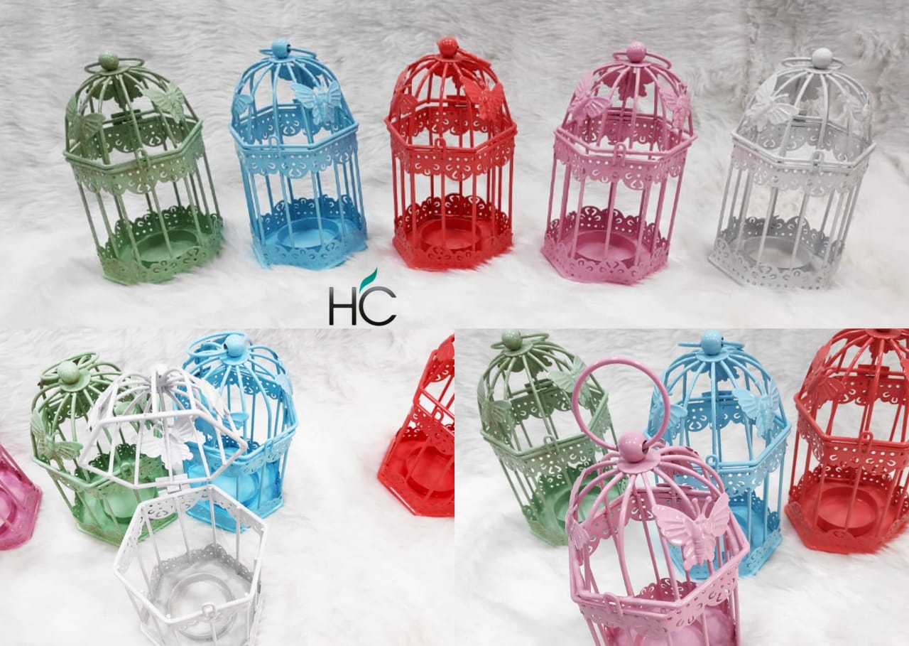 Metal Lantern Candle Stands