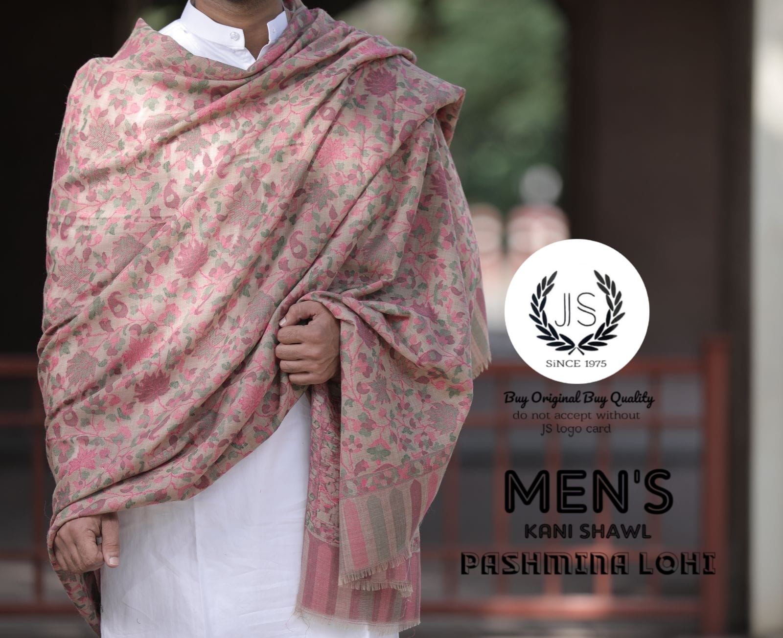 Luxury Men's Pashmina(64 Count) Kani Stoles