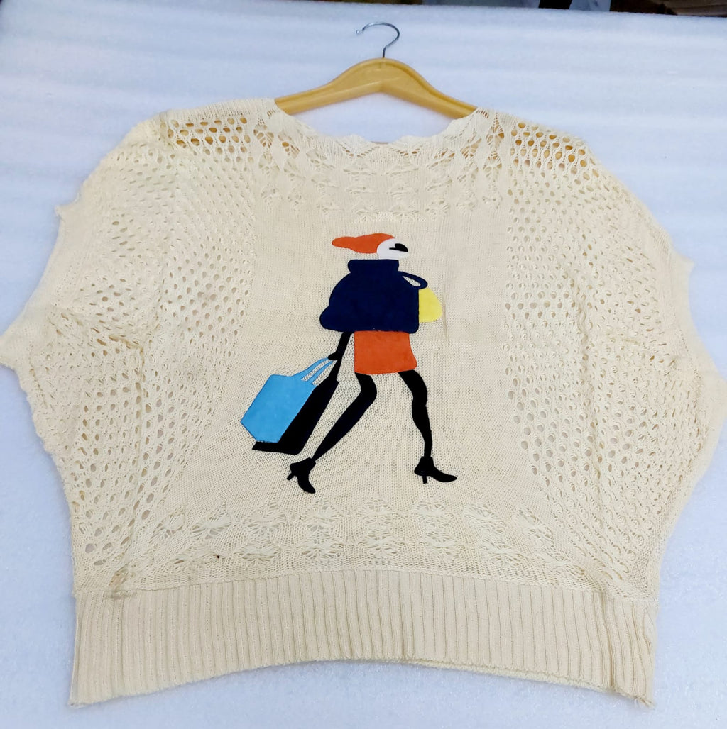 Beautiful Pearl work Poncho