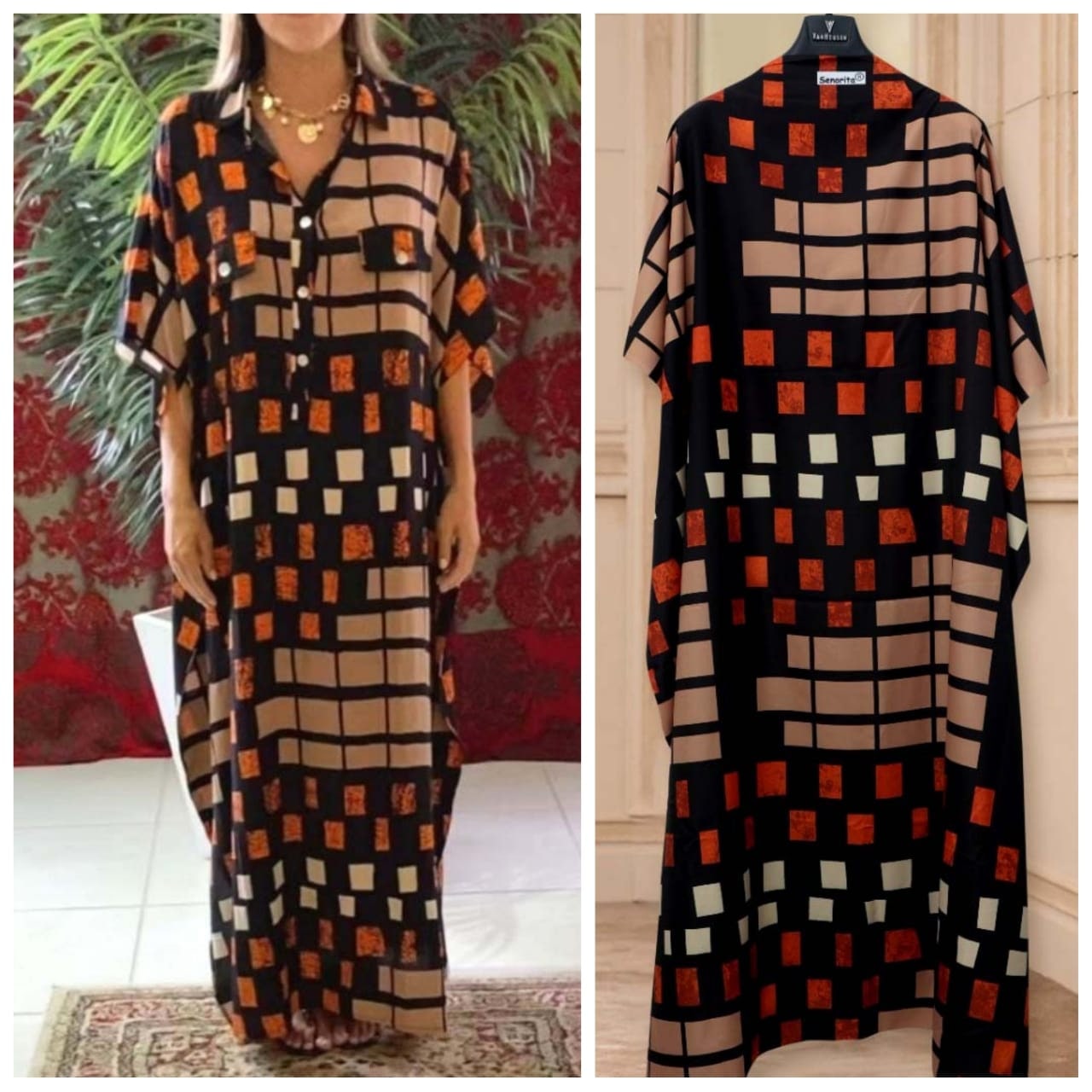Beautiful Crepe Kaftans