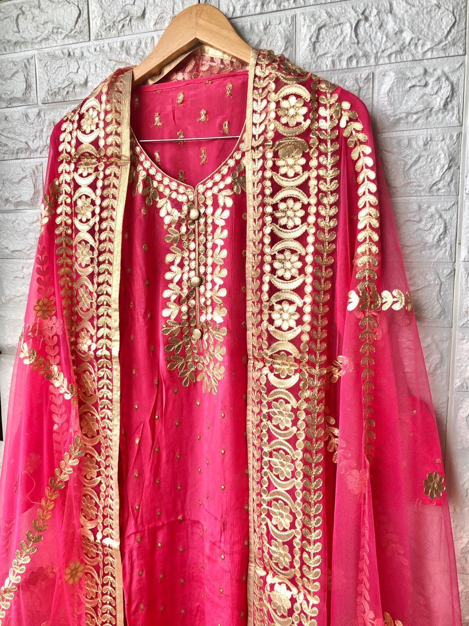 Chinnon Semi-stitched Suit