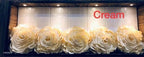 Rose Shape Satin Cushion Covers M4