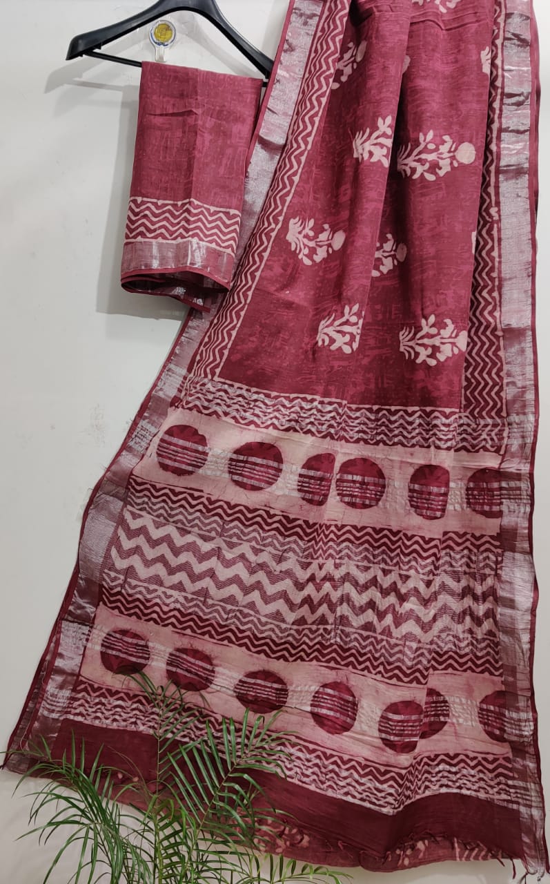 Mix-up collection Bagru Sarees