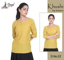 Load image into Gallery viewer, Khushi Western Tops