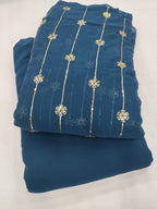 Beautiful Georgette Sequins Suits