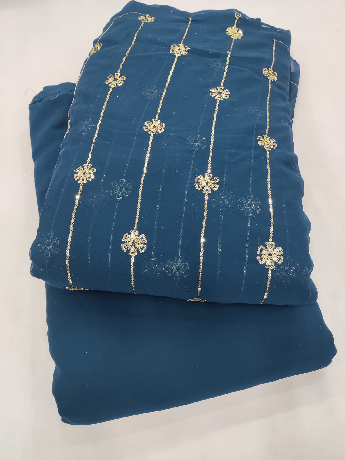 Beautiful Georgette Sequins Suits