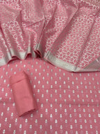 Benarsi Silver Zari Lorex Suit